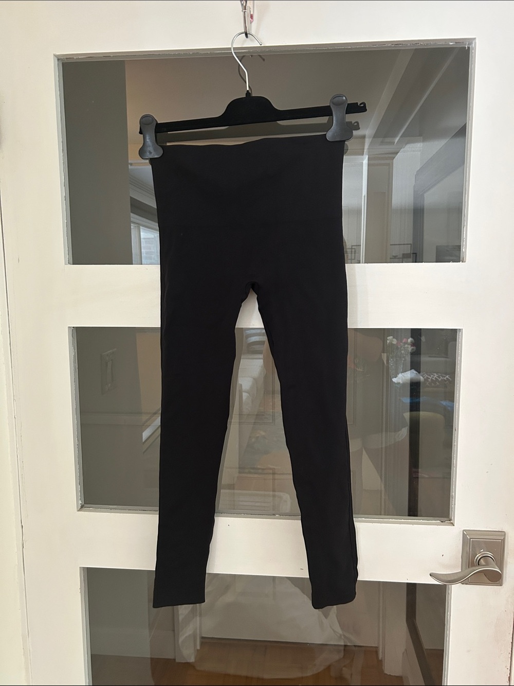 SPANX Kids Black High-Rise Leggings